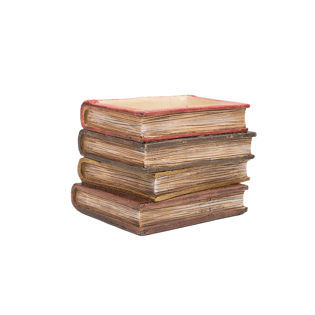 Book Stack Planter 5"