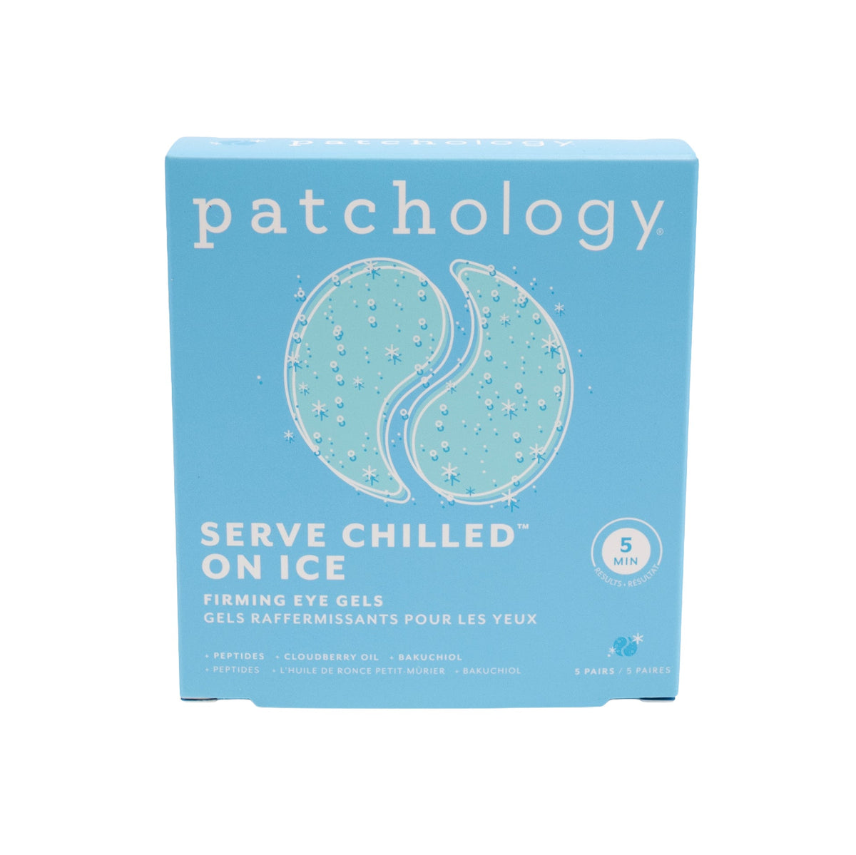 Serve Chilled On Ice Firming Eye Gels - 5 Pairs