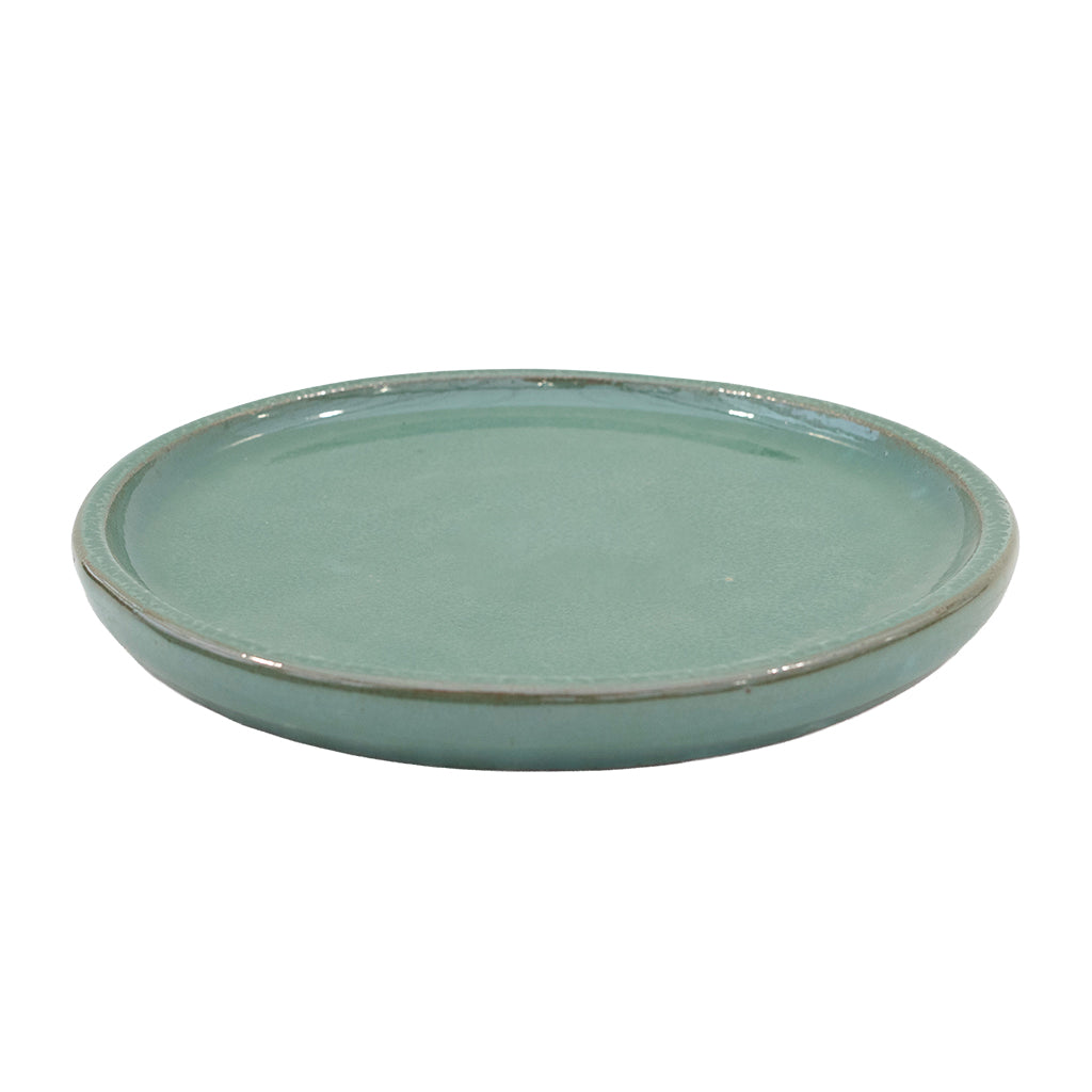 Ridge Saucer Froth Green