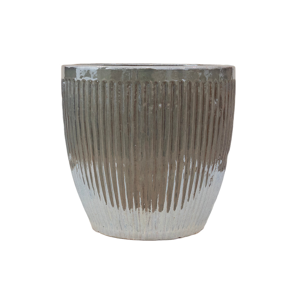 Striped Planter Pearl