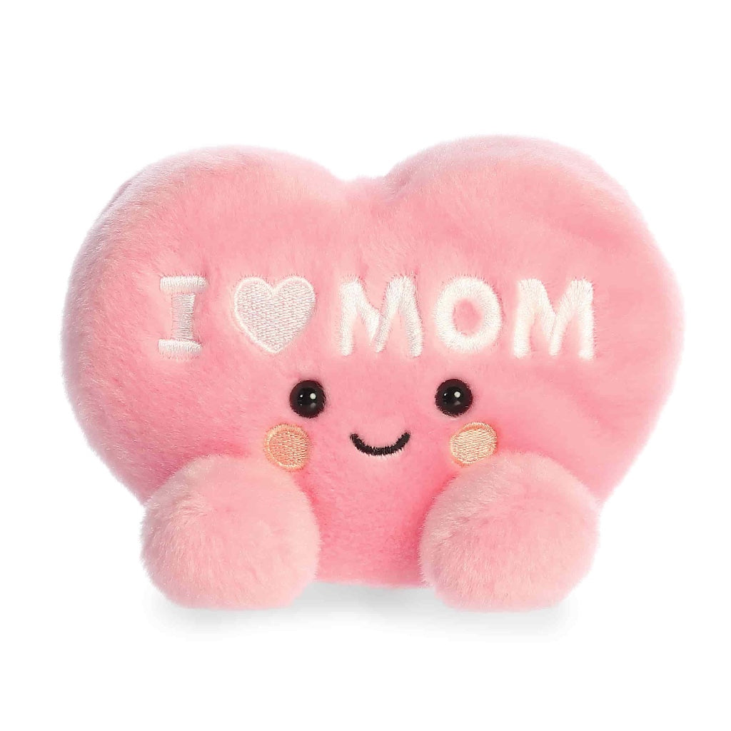 I Love Mom Heart 5" Palm Pal