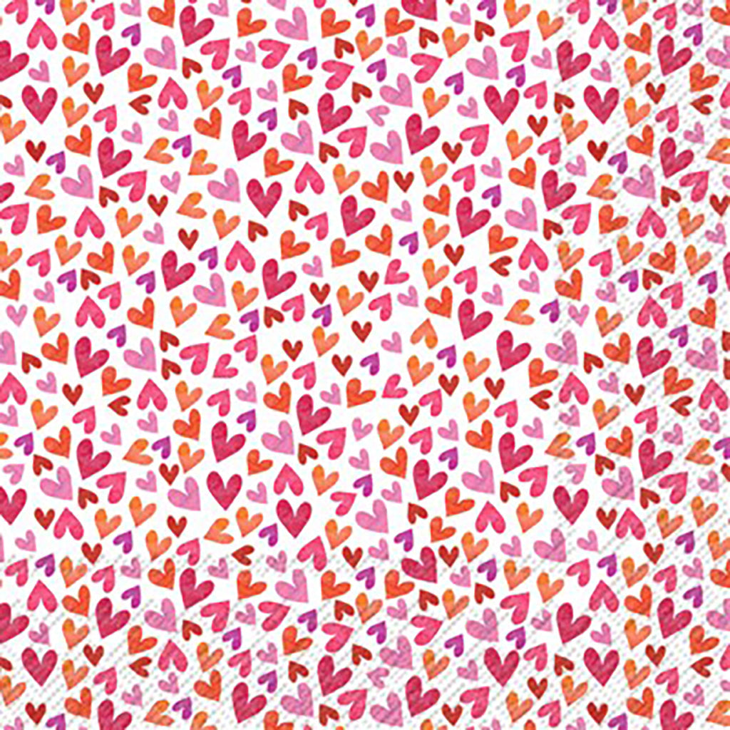 Lots Of Hearts Lunch Napkin