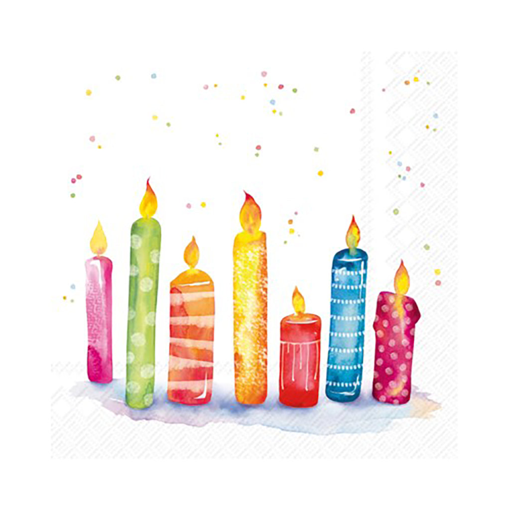 Birthday Candles Lunch Napkin