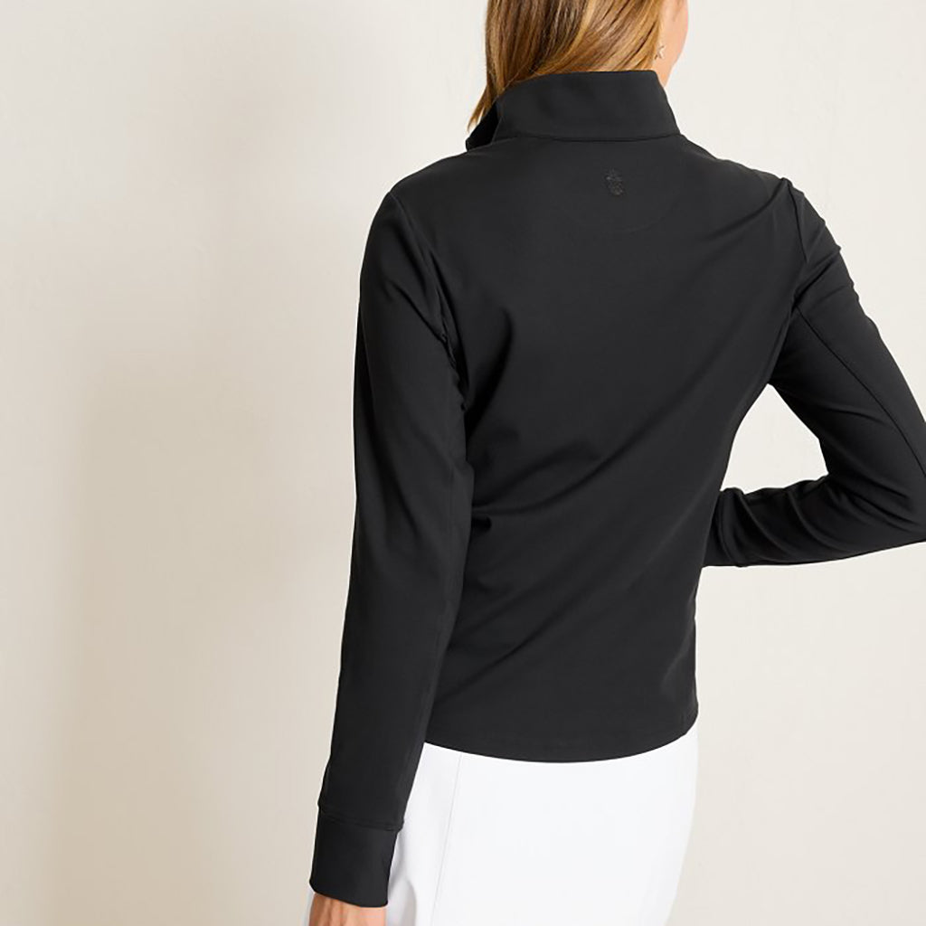 "Tommy Bahama" Abby Rib Full Zip Islandzone® Jacket Black