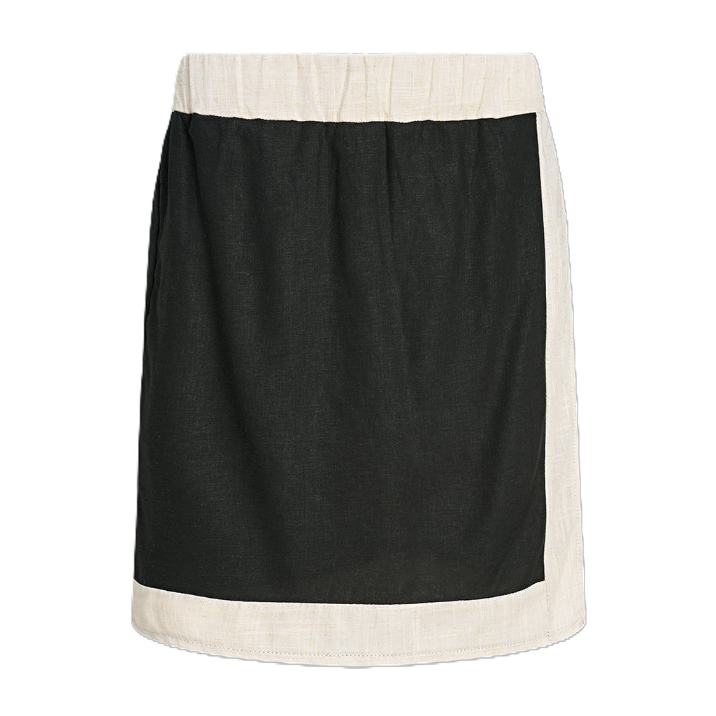 Color-Blocked Skort Black Combo