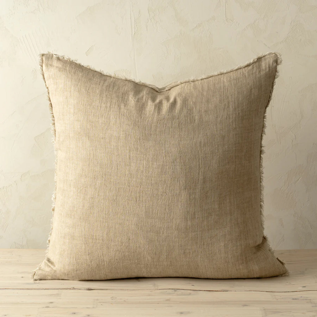 Lina Linen Pillow Dune 20x20"
