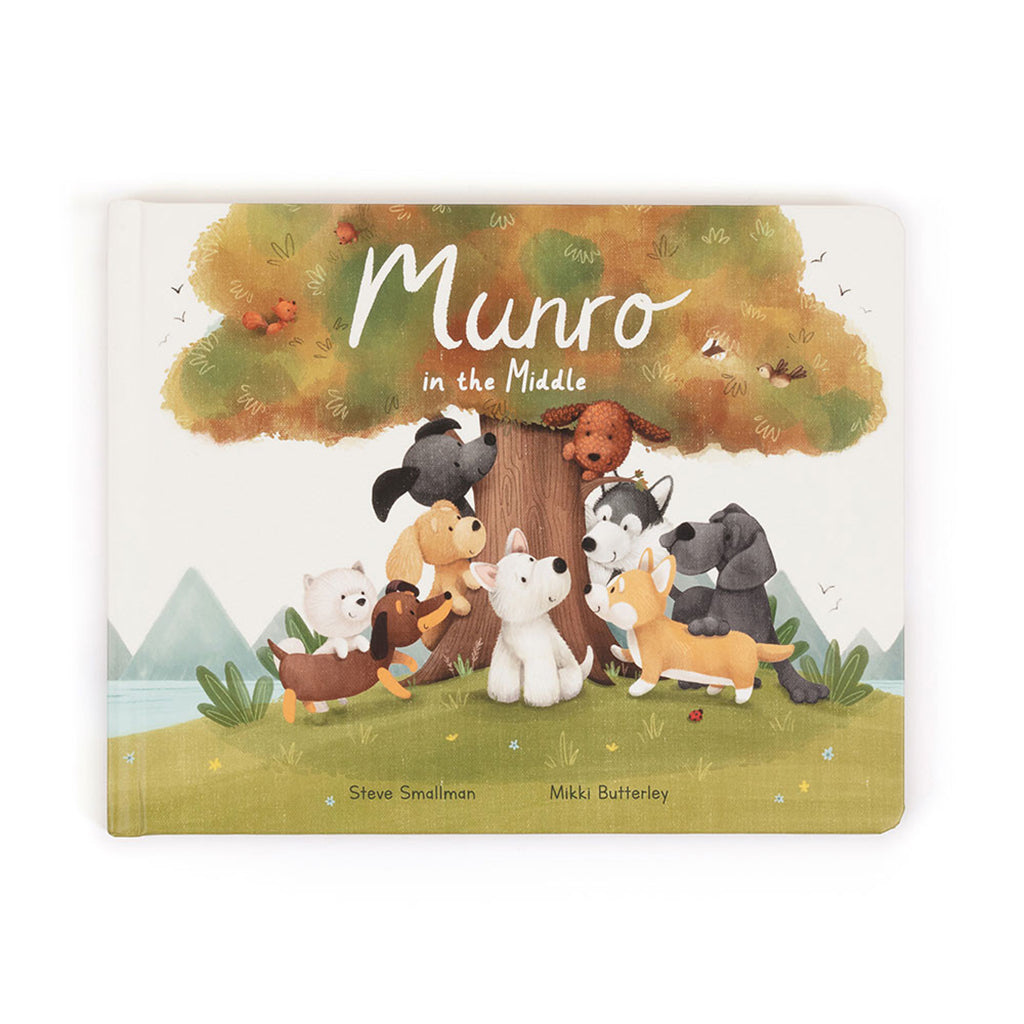 Munro in the Middle Book Jellycat