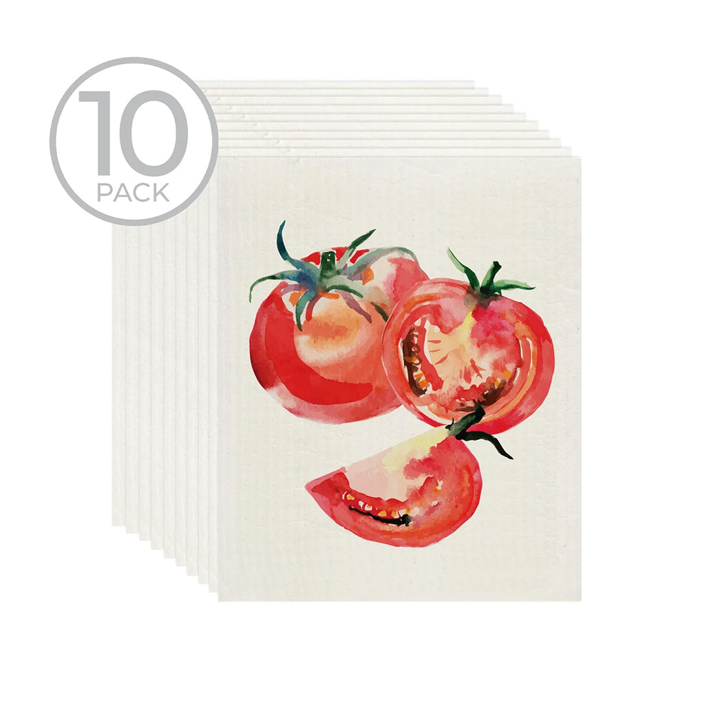 Tomato Sponge Cloth pk10