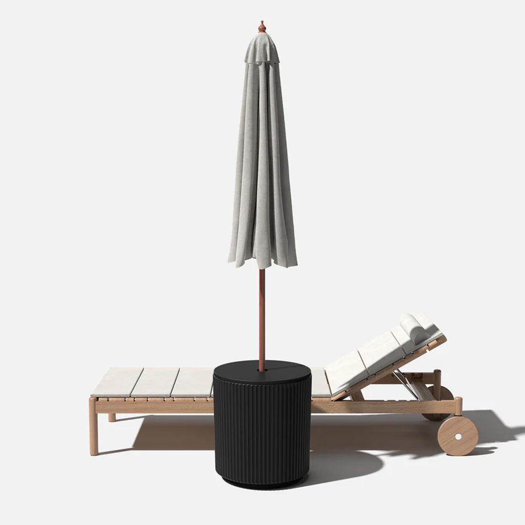 Demi Shade Side Table Umbrella Stand