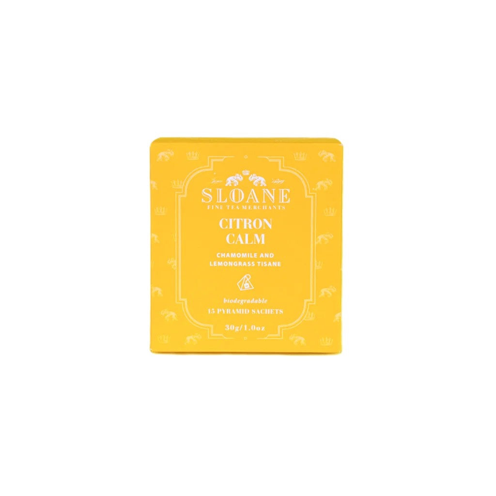 Citron Calm Herbal Tea Classic Box 15 Sachets