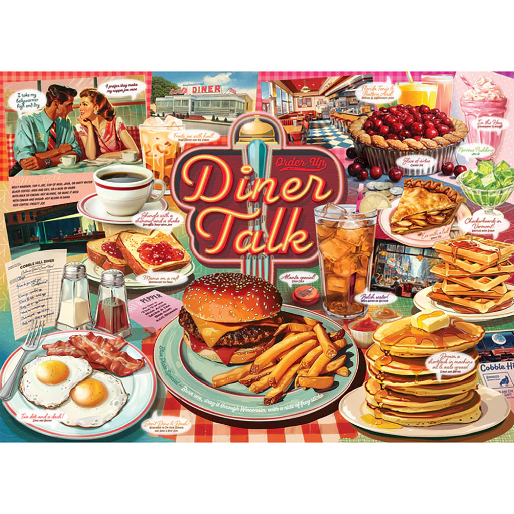 Diner Talk 500pc Puzzle
