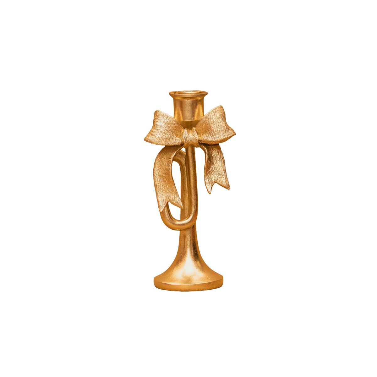 Bow Taper Candle Holder