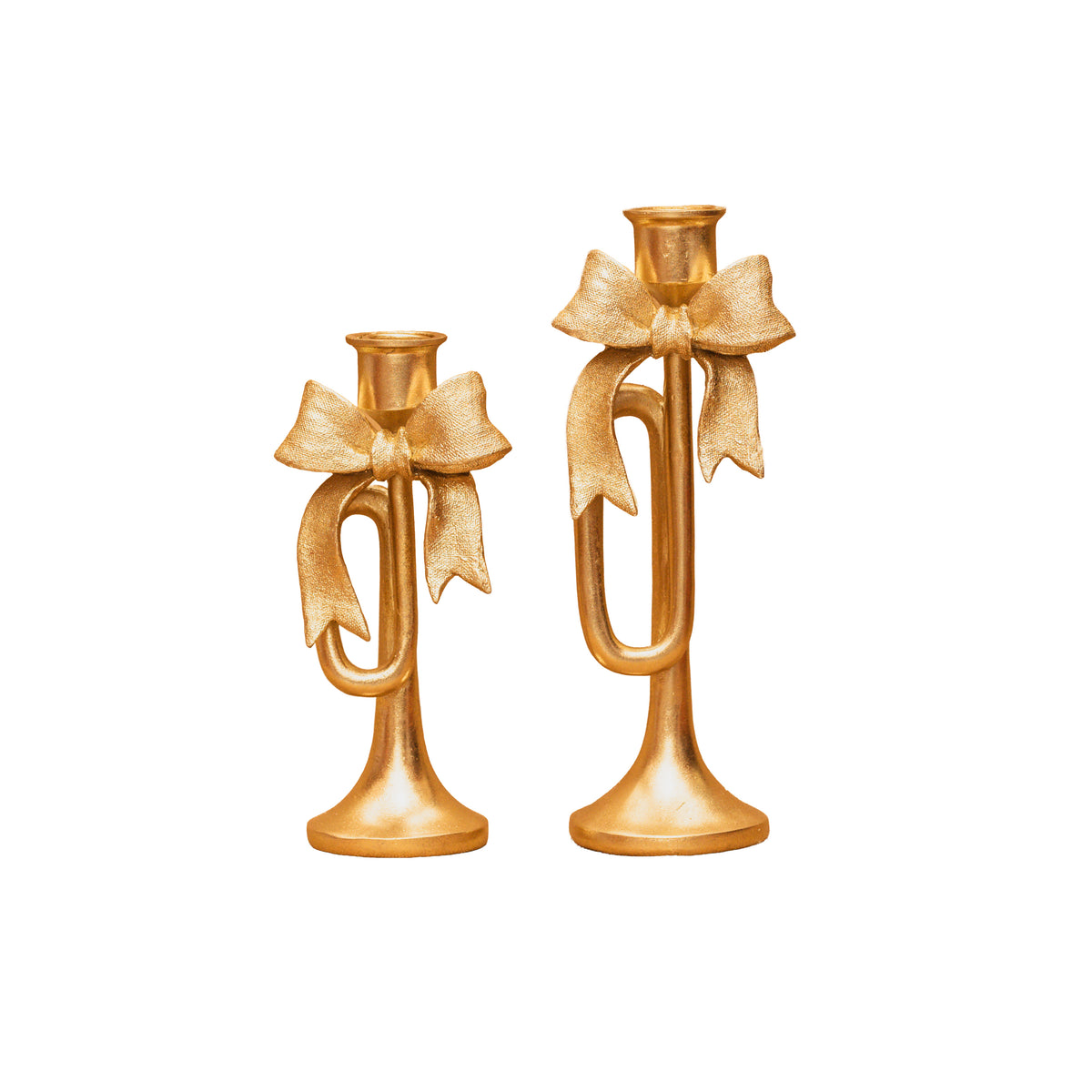 Bow Taper Candle Holder