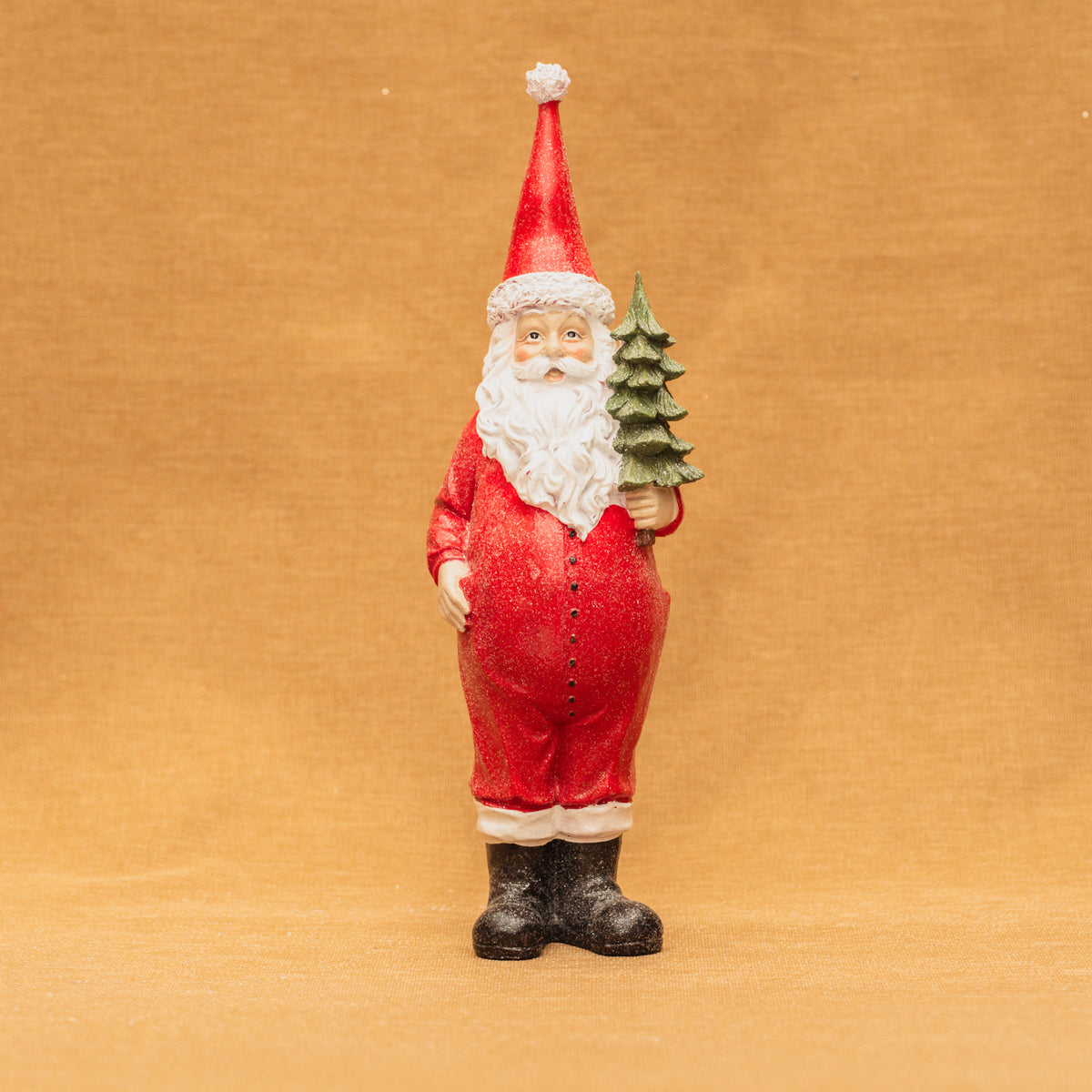 Santa with Tree 16"