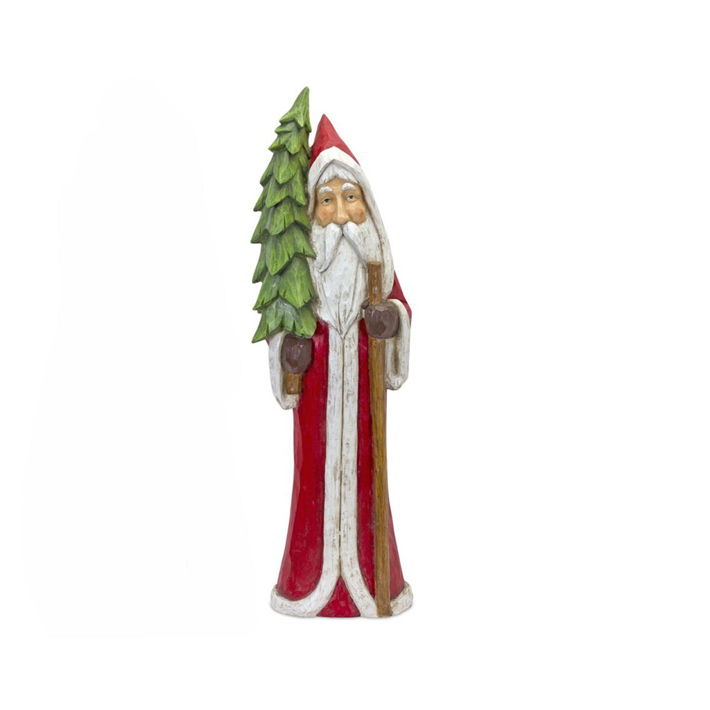 Santa with Tree 37.5"