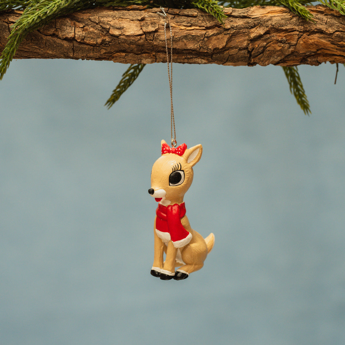 Clarice with Scarf Ornament