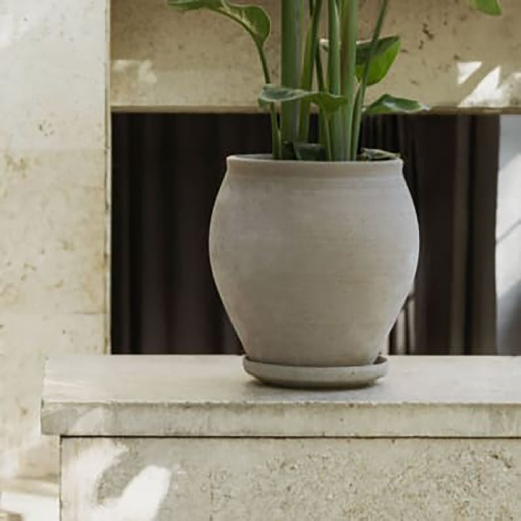 Delphi Pot 7.9" Grey