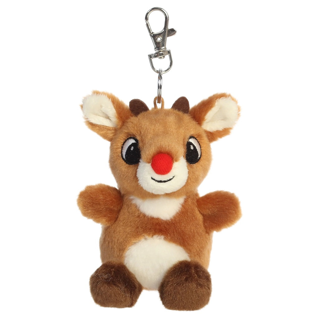 Rudolph 4in Palm Pal Clip-On