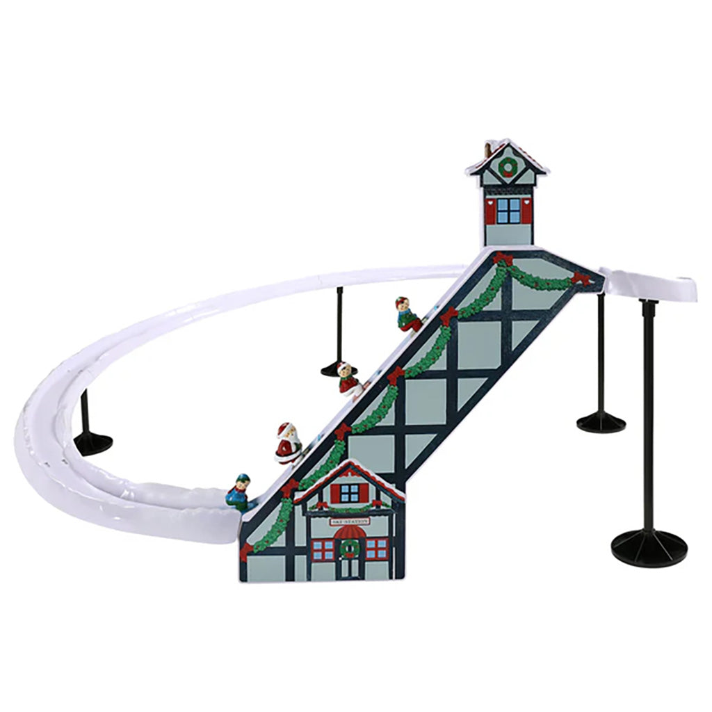 Santa's Animated Ski Slope