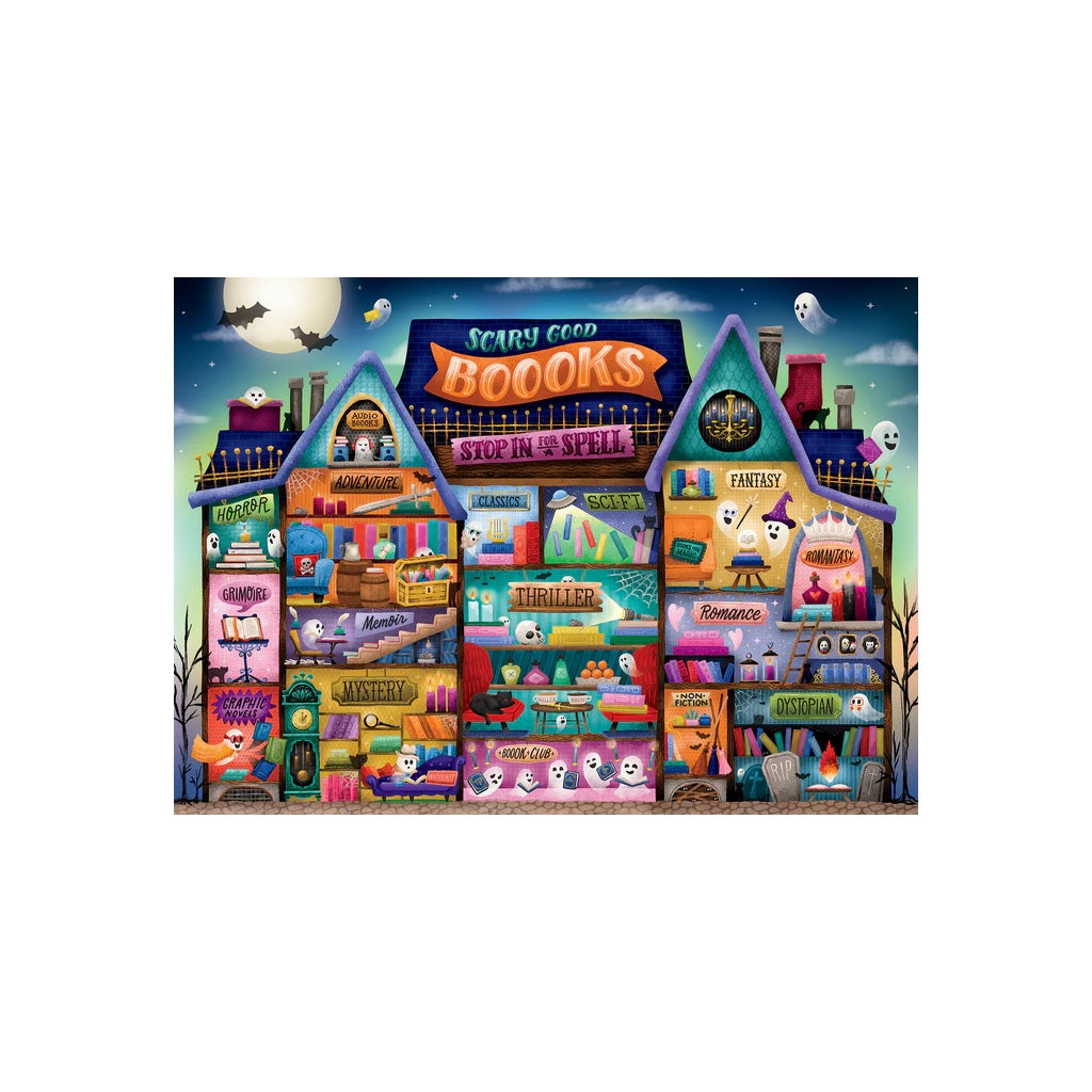 Scary Good Boooks 500pc Puzzle