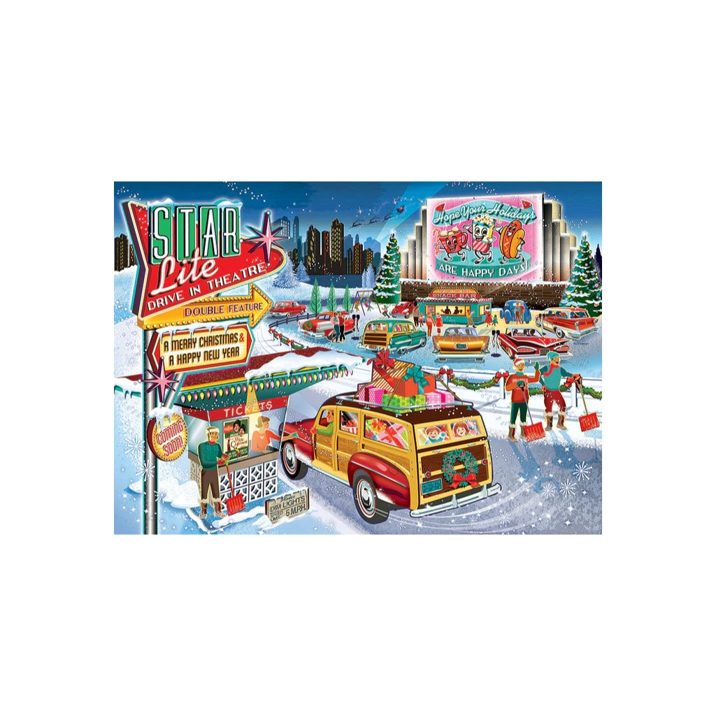 Holiday Drive In 1000pc Puzzle
