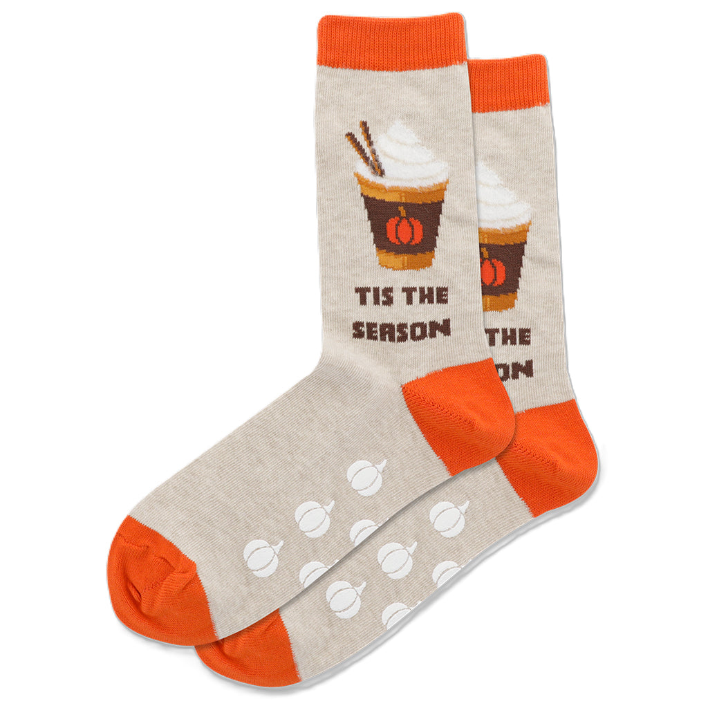 Fuzzy Tis the Season Non Skid Hot Sox