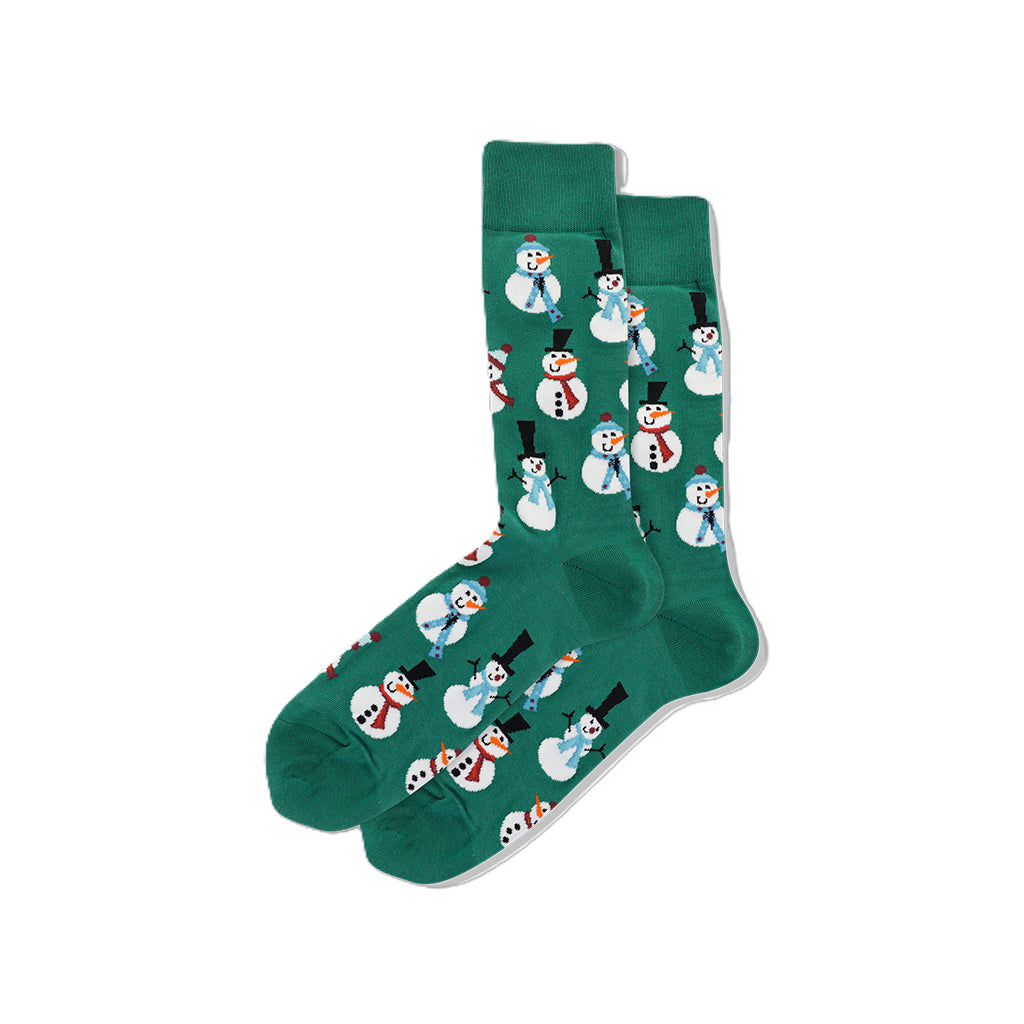 Snowmen Men's Hot Sox