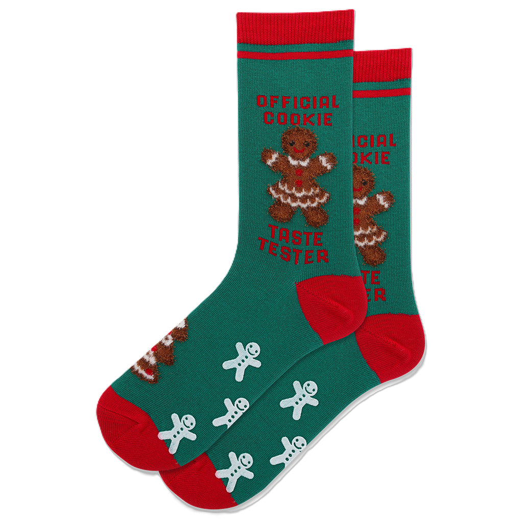 Cookie Tester Non Skid Women's Hot Sox