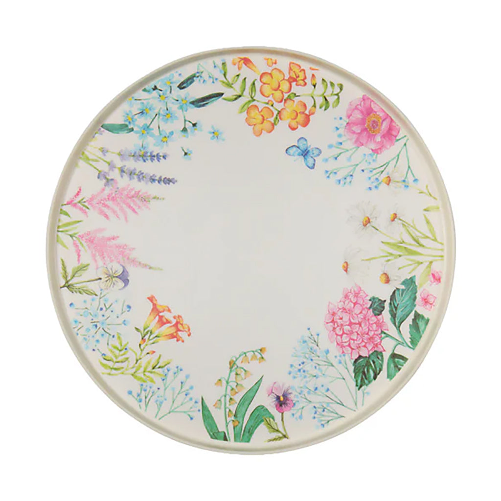 Maxwell &amp; Williams Botanica Melamine Plate Set of 4 25cm