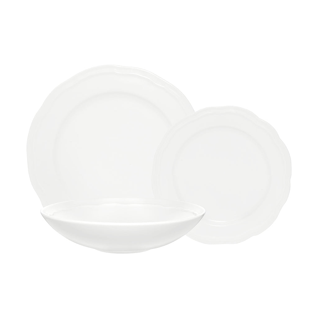 Maxwell & Williams Florence White 12pc Dinner Set