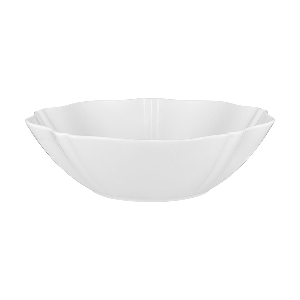 Florence White Serving Bowl