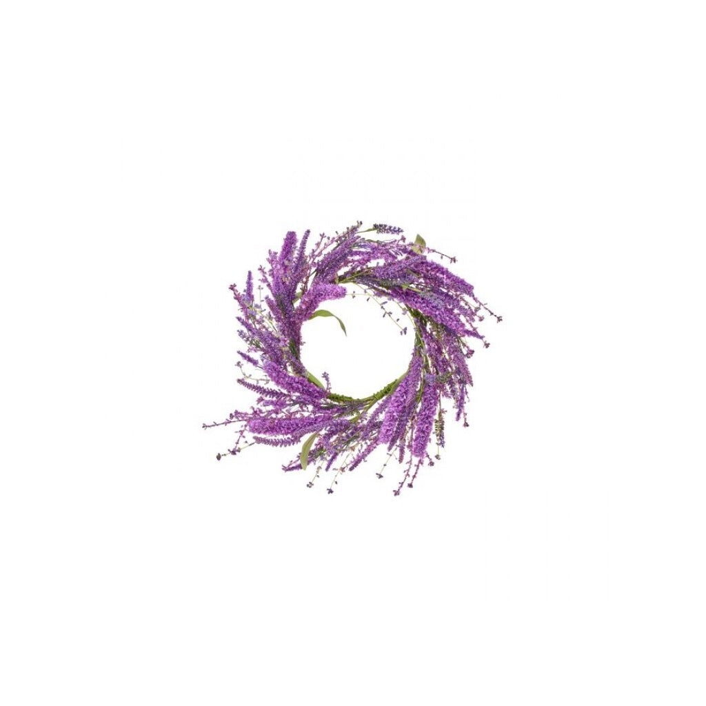 Wild Lavender Wreath 24"