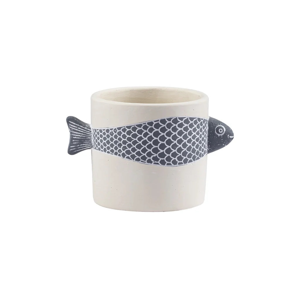 Blue Fish Planter