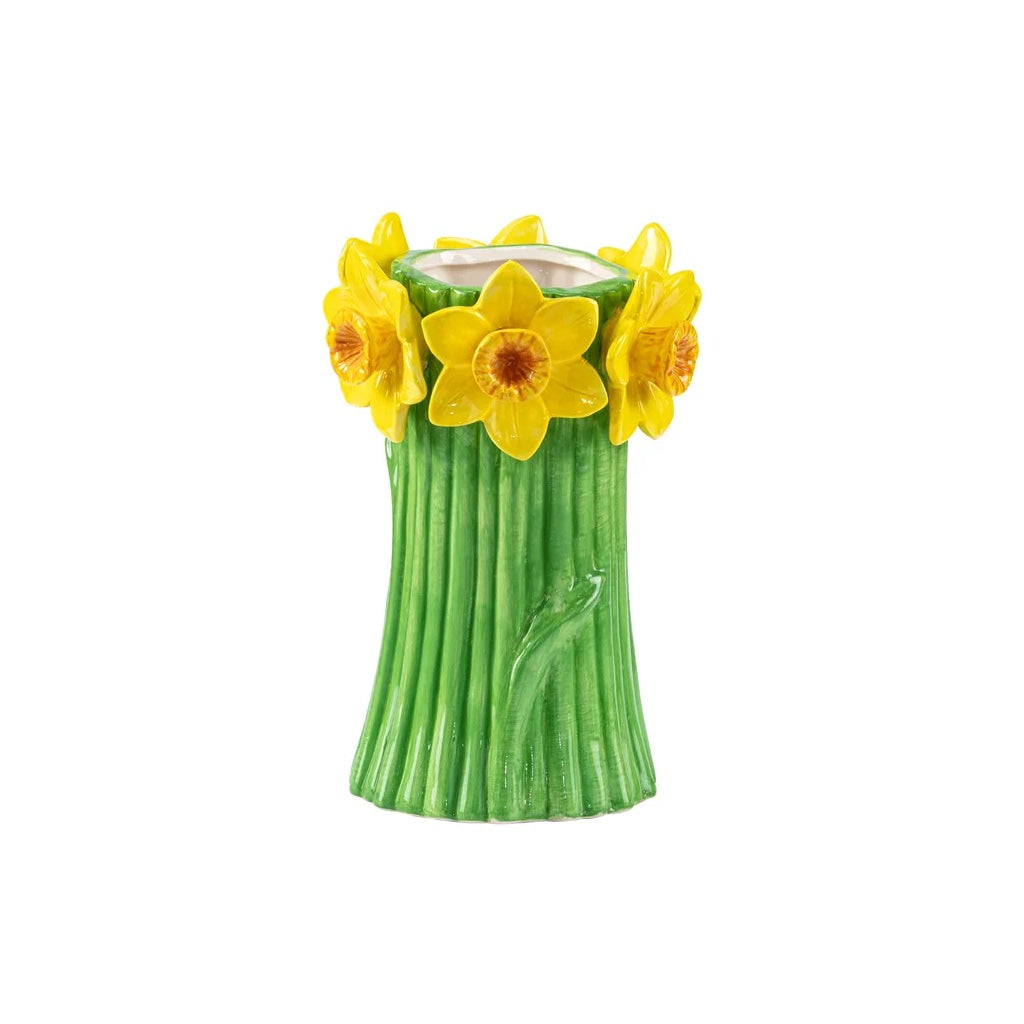 Yellow Daffodil Vase