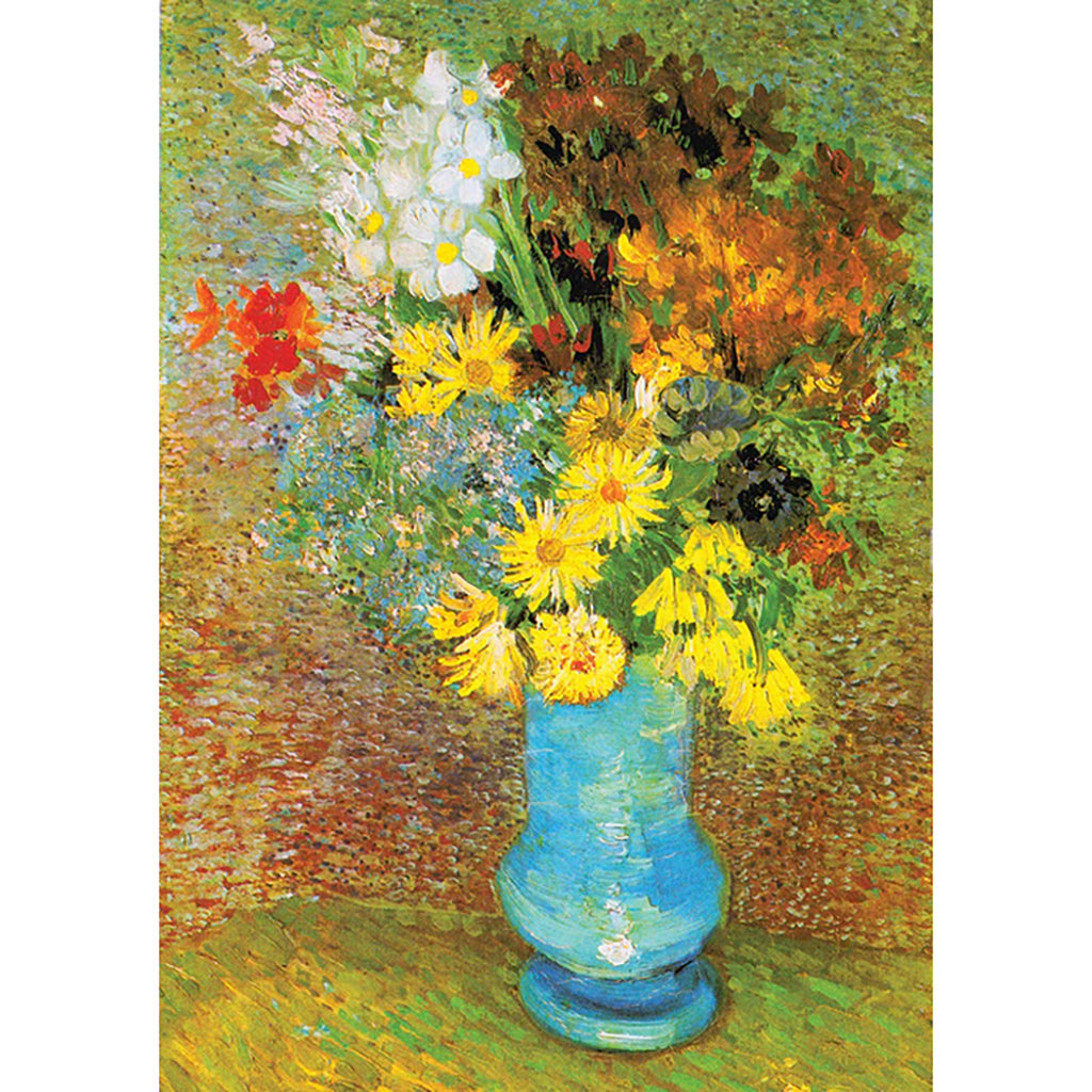 Van Gogh: Vase with Daisies and Anemones 1000pc Puzzle