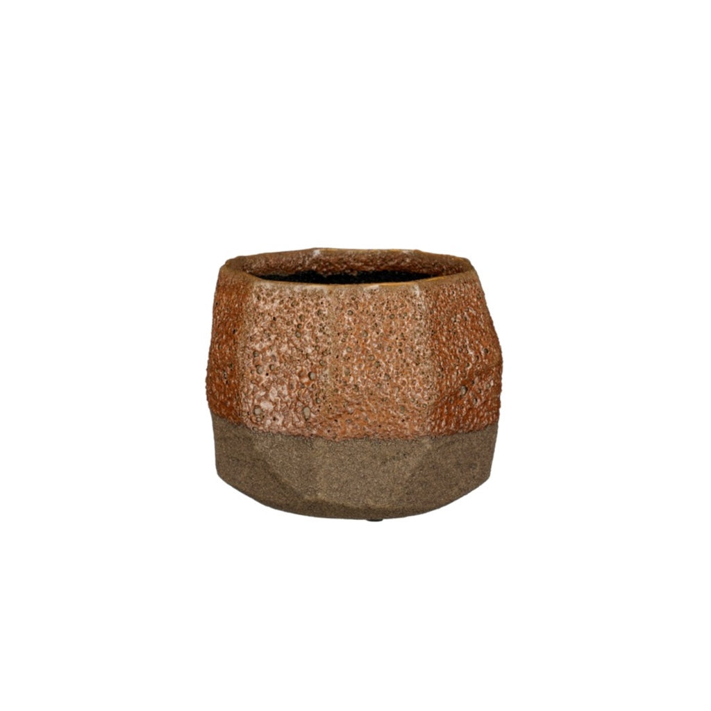 Lava Pot Brown