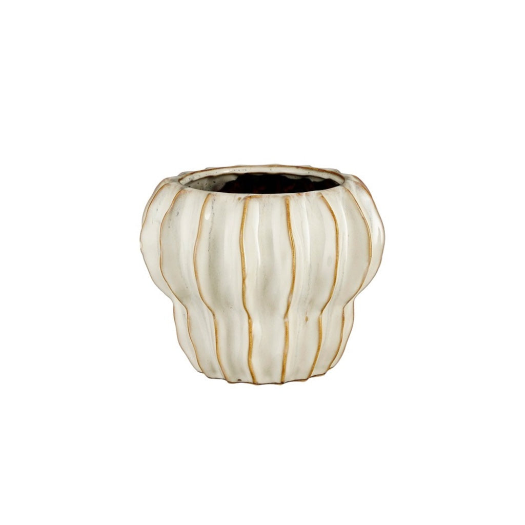 Althea Pot Off White