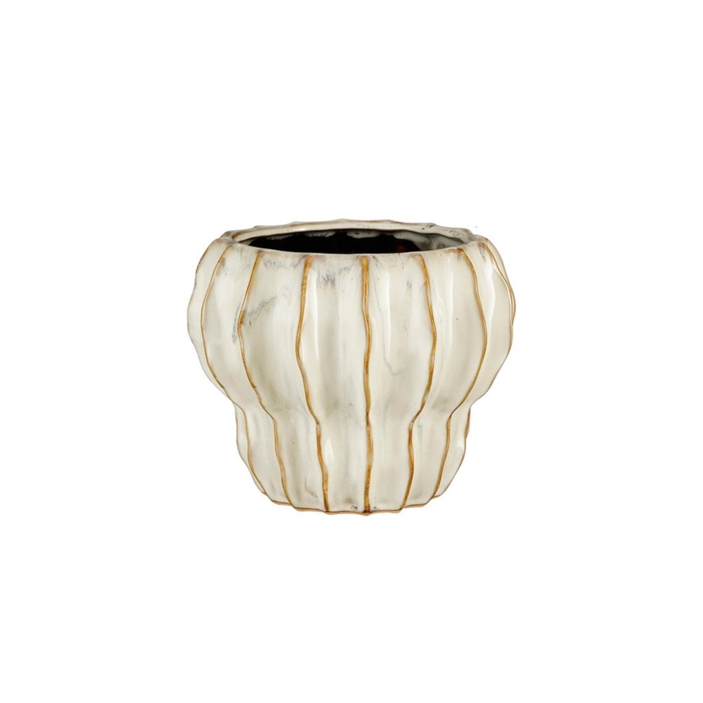 Althea Pot Off White