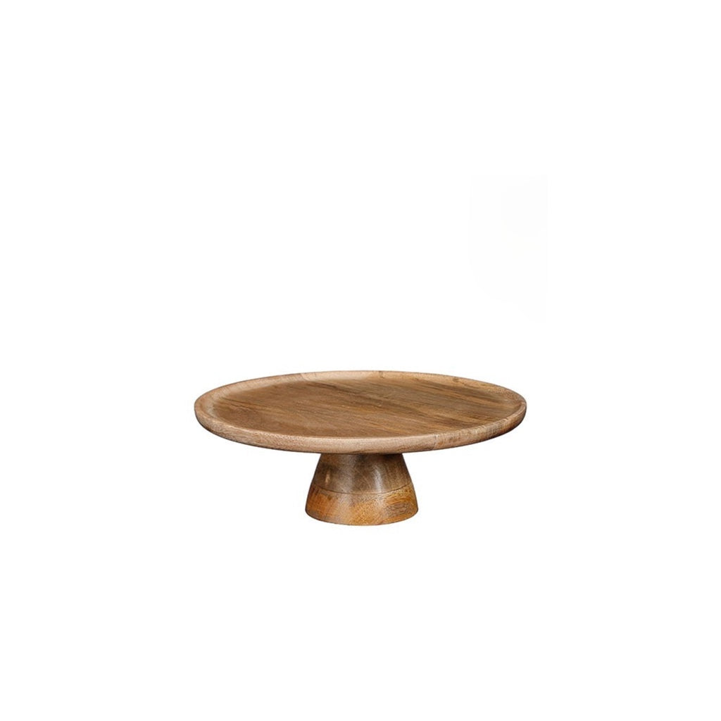 Tallo Cake Stand 10x30cm Light Brown