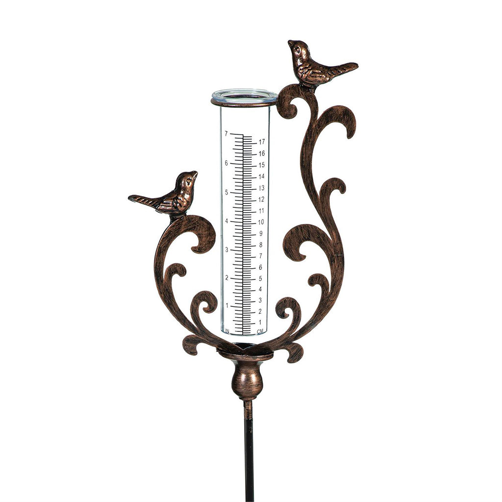 Rain Gauge Stake 36" Bird
