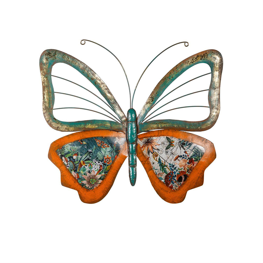 Outdoor Metal Butterfly Wall Art