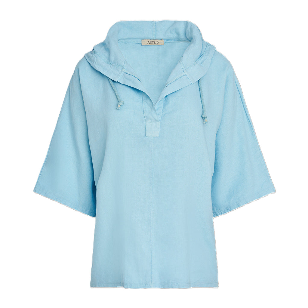 Beach Hoodie Light Blue