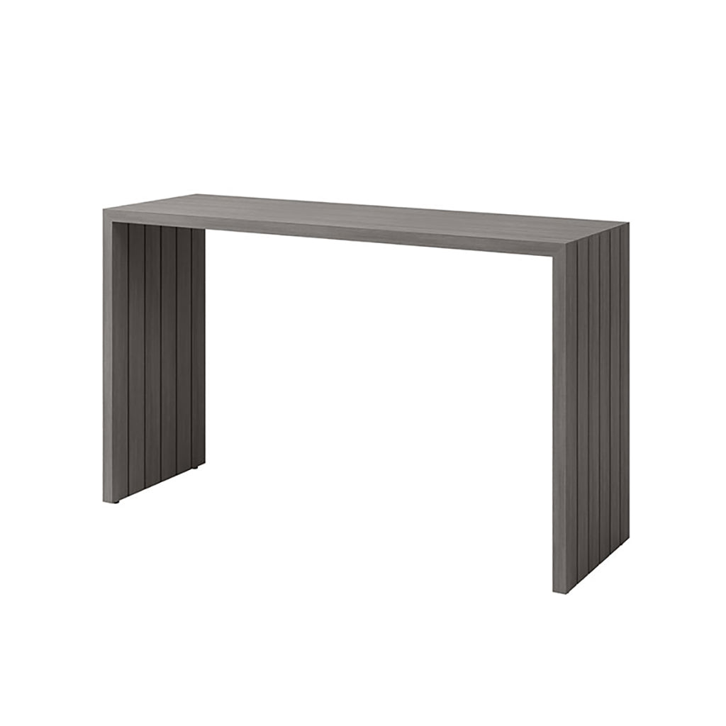 Bari Console Counter Height Table Smoke
