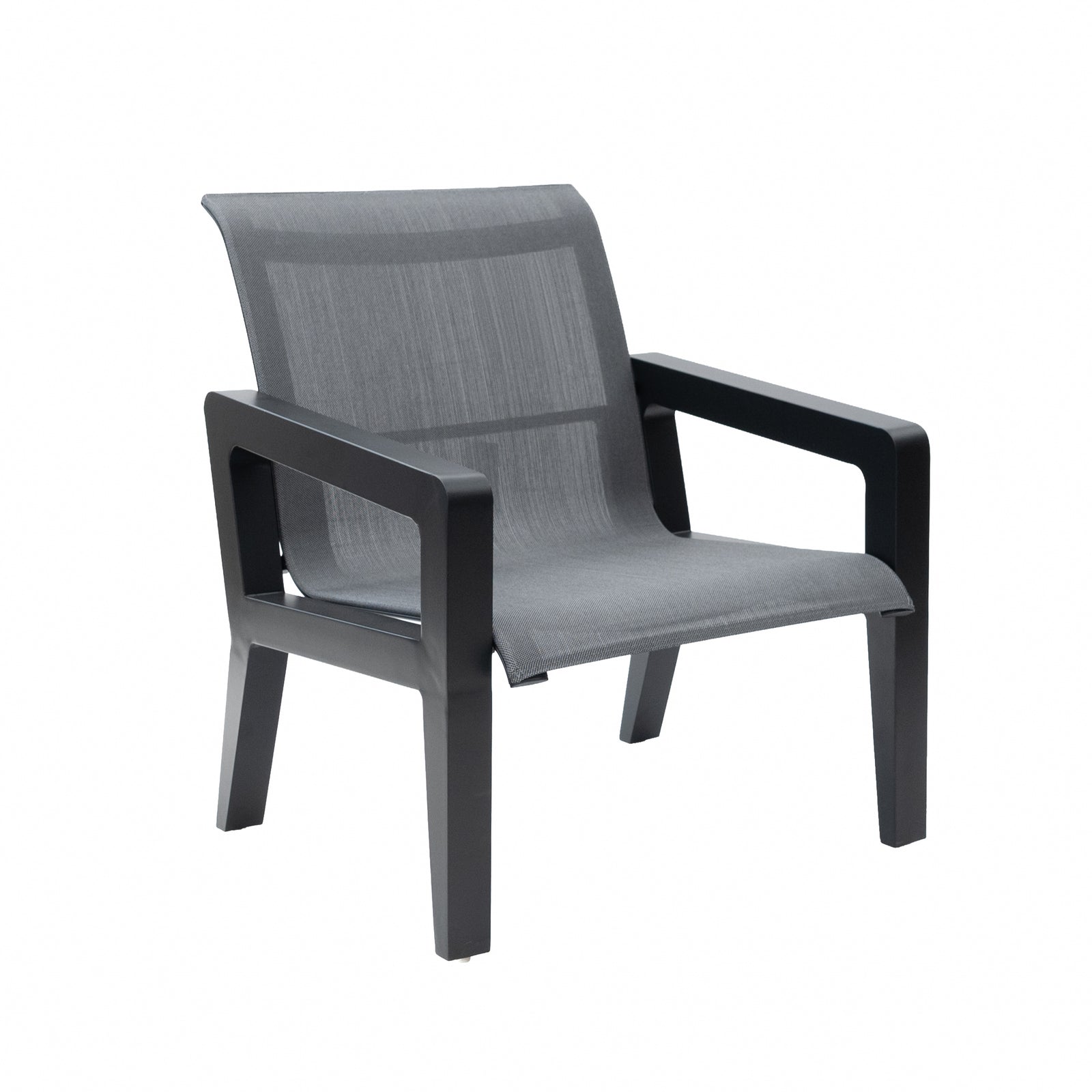 Sydney Sling Club Chair Raven