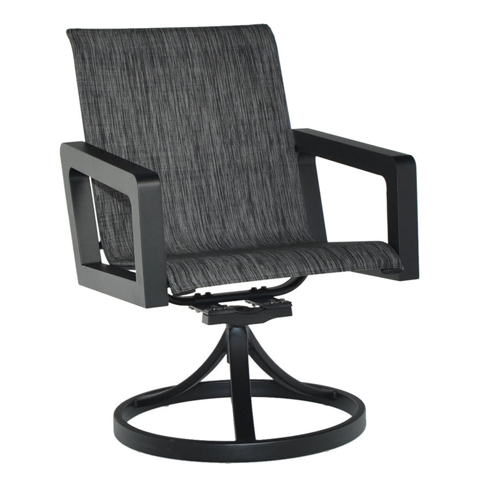 Sydney Sling Club Swivel Rocker Raven