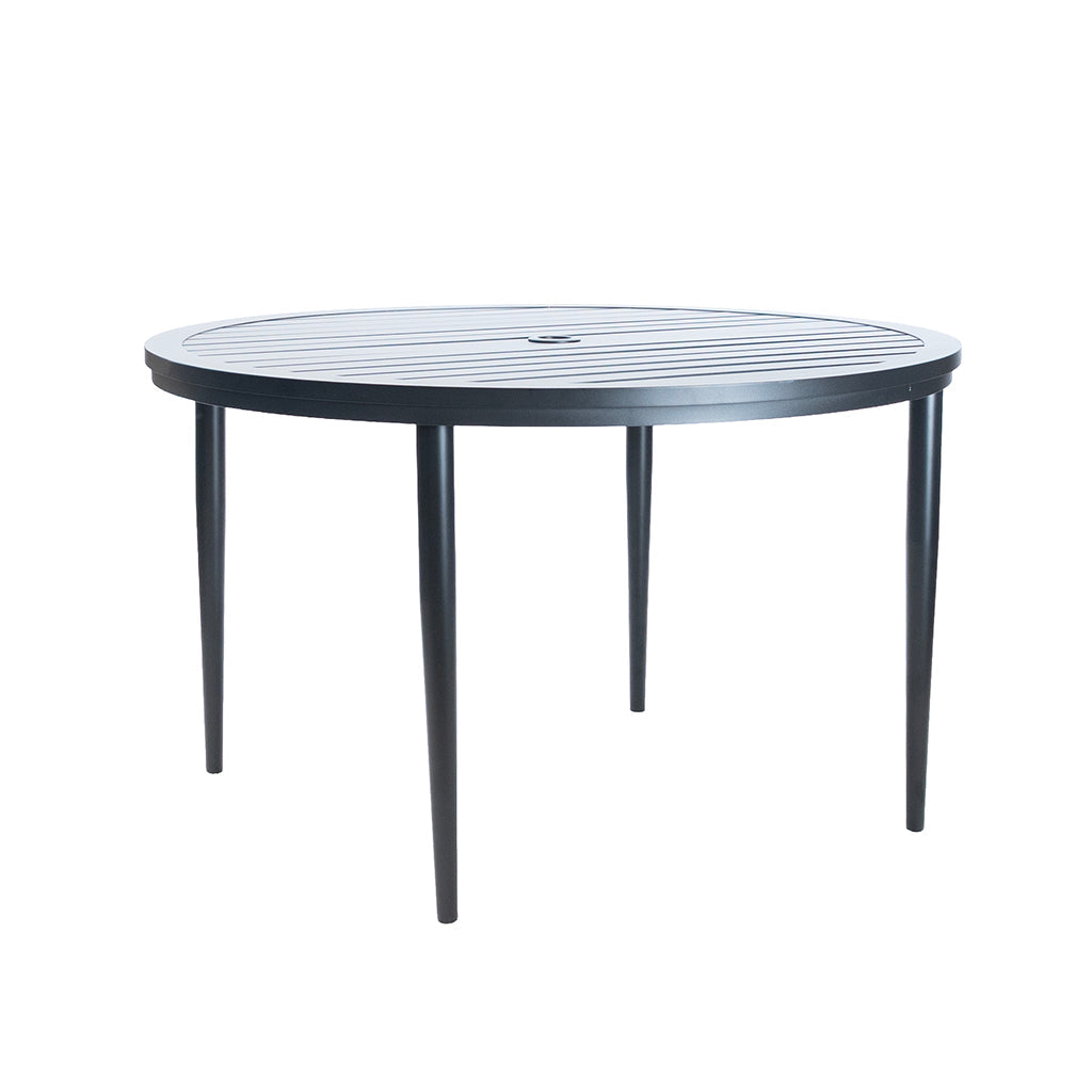 Carlisle 48In Round Dining Table Raven