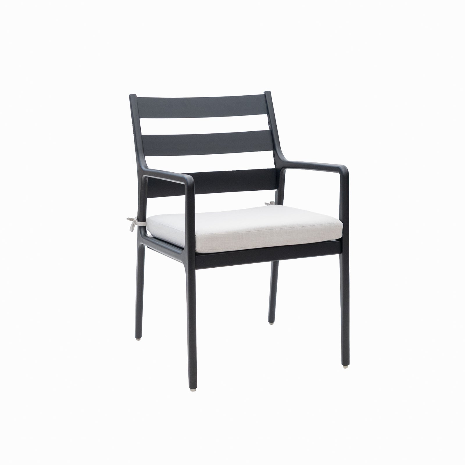 Cedar Dining Chair with Cushion Raven