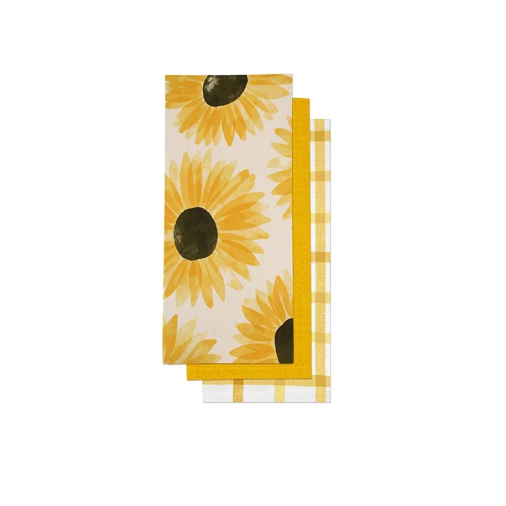 Sunflower Tea Towel Set