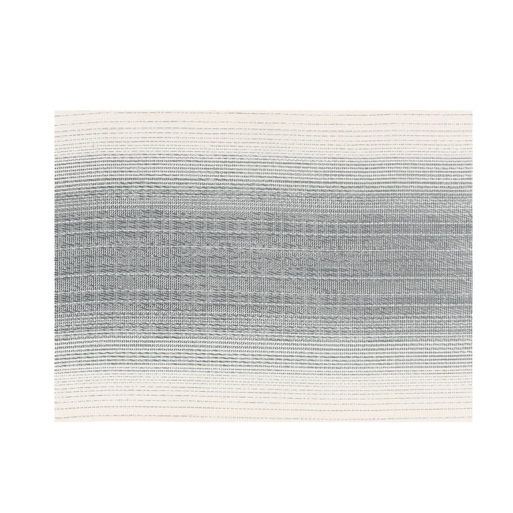 Flow Woven Vinyl Placemat 13x19" Grey