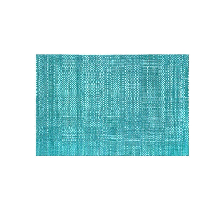 Trace Basketweave Placemat 13x19" Aqua